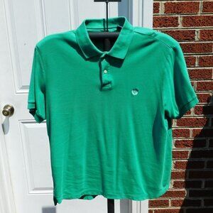 𝅺CHAPS by Ralph Lauren Green Men's Short Sleeve Polo Shirt - Size XL